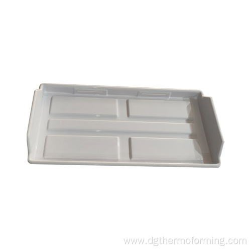 Custom thermoforming parts for hospital baby care bed